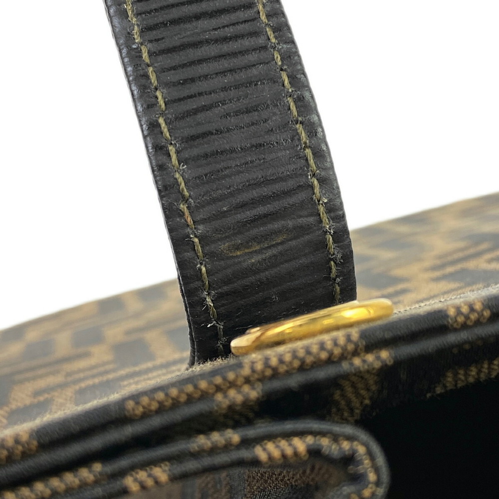 Fendi Zucca Pattern 2way Handbag Canvas Brown - image 6